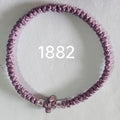 66 Knot wax rope  Prayer bracelet NO1882