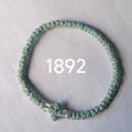 66 Knot wax rope  Prayer bracelet NO1892