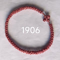 66 Knot wax rope  Prayer bracelet NO1906