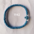 66 Knot wax rope  Prayer bracelet NO1942