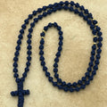 100 Knot Greek Dark Blue Spaced Prayer Rope