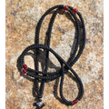 300 Knot Satin Prayer Rope with Tassel - red beads