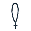 50 Knot Purple Satin Cord Prayer Rope