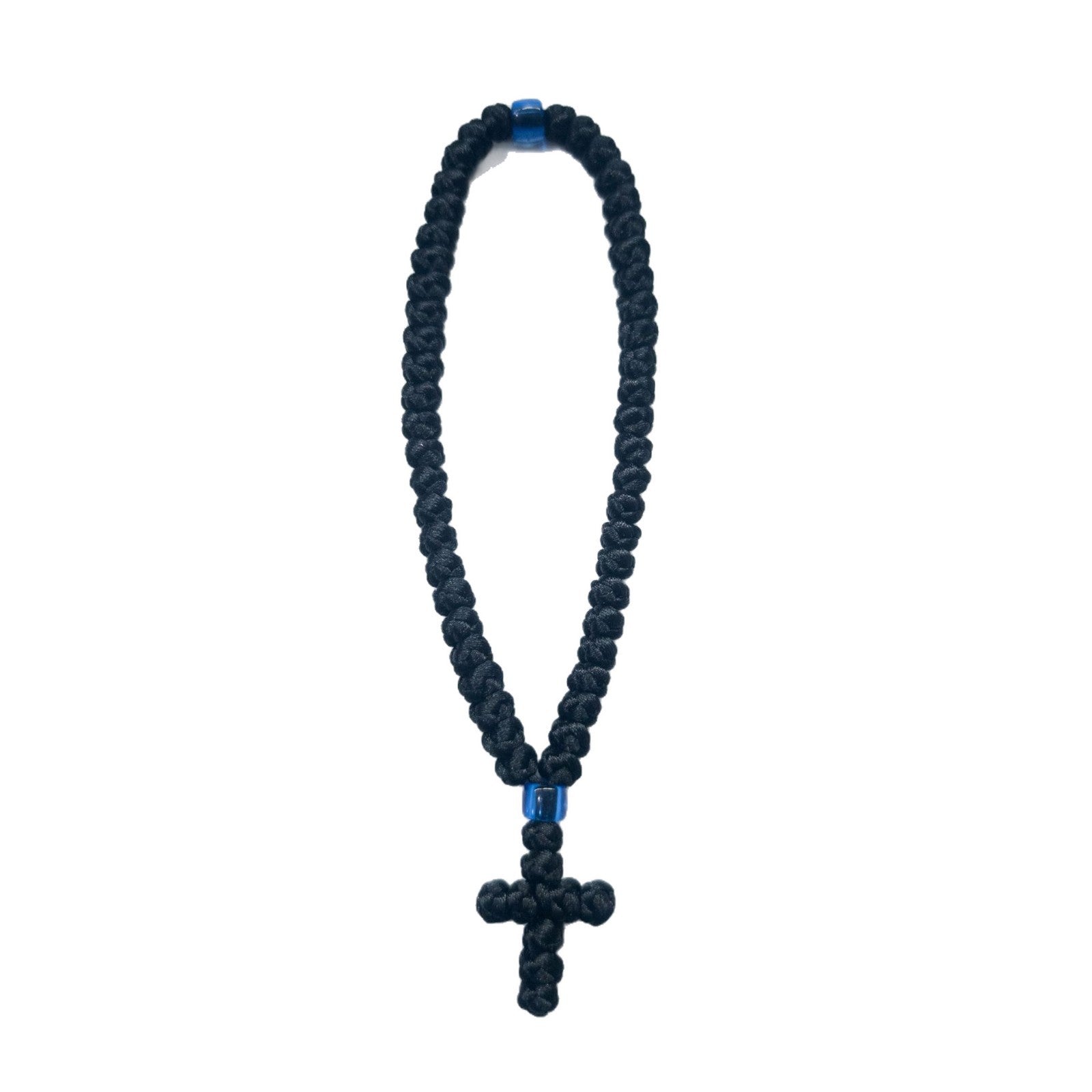 50 Knot Purple Satin Cord Prayer Rope